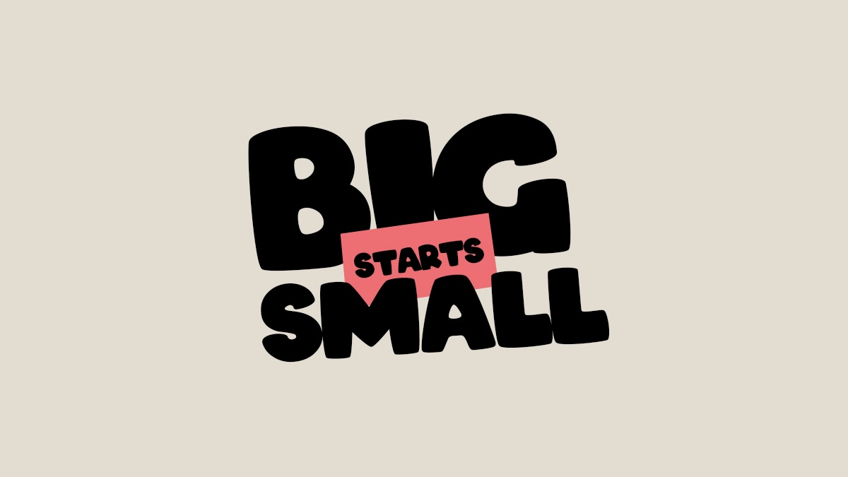 Big Starts Small logo